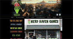Desktop Screenshot of nerdhavengames.com